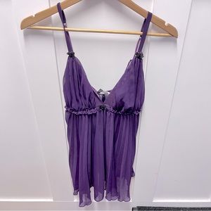 Dream girl purple lingerie slip‎ size L